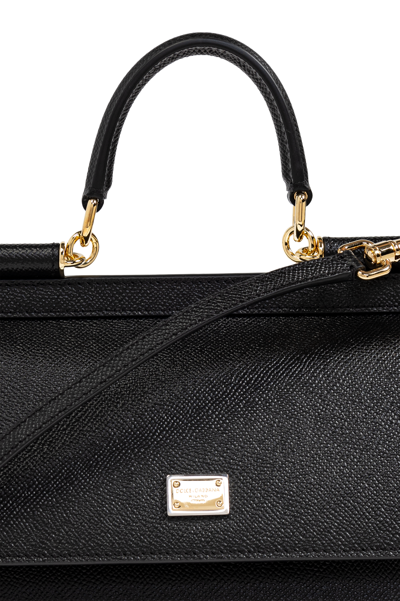 【関税＆送料込み】Dolce & Gabbana Handbag Sicily Medium Gr Black Handbag Sicily Medium Dolce & Gabbana - Vitkac Canada